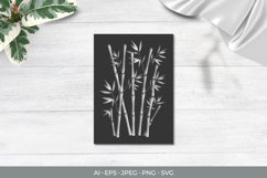 Vintage Papercut Stencil Bamboo Product Image 1