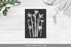 Vintage Papercut Stencil Bamboo Product Image 1