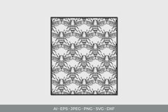 Vintage Stencil Bee Papercut Product Image 3