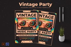 Vintage Party - Flyer AC Product Image 1