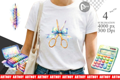 Vintage Pastel Classroom Sublimation Product Image 1