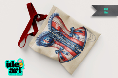 Vintage patriotic puerto rican corset Product Image 3