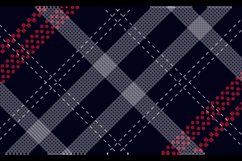 Vintage pattern fabric texture tartan textile print Product Image 2