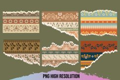 Vintage Torn Paper - Scrapbooking PNG Product Image 1
