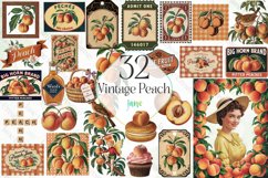 Vintage Peach Sublimation Bundle Product Image 1