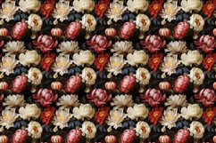 4 Vintage Peonies Pattern Background Product Image 3