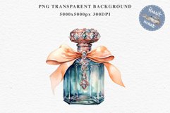 Vintage Perfume Watercolor Clipart PNG Collage Nursery Art Toilet  Transparent Print for invitation collage designs sublimation kids printable digital files watercolor Vintage Perfume bottles png clipart,  jpeg sublimation clip art, nursery wall art