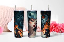 Anime Girl Tumbler Sublimation Tumbler Wrap Product Image 2