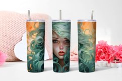 Anime Girl Tumbler Sublimation Tumbler Wrap Product Image 2