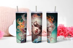 Anime Girl Tumbler Sublimation Tumbler Wrap Product Image 2