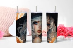 Anime Girl Tumbler Sublimation Tumbler Wrap Product Image 2