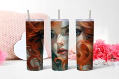 Anime Girl Tumbler Sublimation Tumbler Wrap Product Image 2