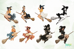 Vintage Pin up Girl Halloween Product Image 3