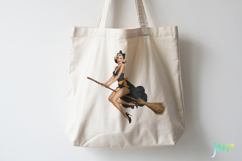 Vintage Pin up Girl Halloween Product Image 3