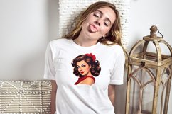 Vintage Pin-Up Girl Sublimation Product Image 3
