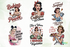 Vintage Pin-Up Kitchen Quotes Product Image 7