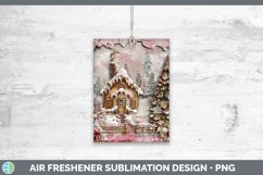 GorgeousVintage Pink Christmas Air Freshener design.