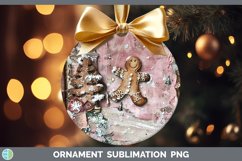 GorgeousVintage Pink Christmas Ornament design.