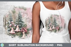 GorgeousVintage Pink Christmas Shirt design.
