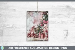 GorgeousVintage Pink Christmas Air Freshener design.