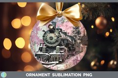 GorgeousVintage Pink Christmas Ornament design.