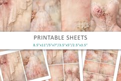 Vintage Junk Journal, Digital Scrapbook Product Image 1