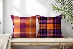 Vintage Plaid Flannel Style Material Texture Digital Paper Product Image 2