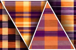 Vintage Plaid Flannel Style Material Texture Digital Paper Product Image 3