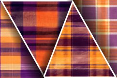 Vintage Plaid Flannel Style Material Texture Digital Paper Product Image 3