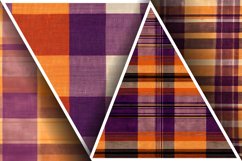 Vintage Plaid Flannel Style Material Texture Digital Paper Product Image 3
