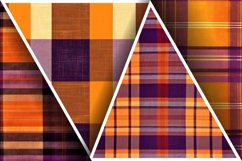Vintage Plaid Flannel Style Material Texture Digital Paper Product Image 3