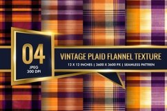 Vintage Plaid Flannel Texture Digital Paper, Vintage Pattern Product Image 1