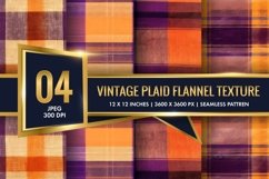 Vintage Plaid Flannel Texture Digital Paper, Vintage Pattern Product Image 1