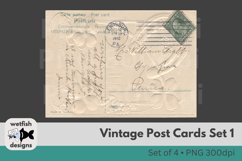 Vintage Post Cards for Crafting, Sublimation &amp; Scrapbooking Product Image 4
