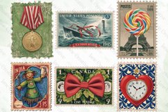 Vintage Postage Stamps Sublimation Bundle Product Image 3