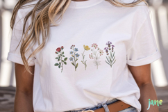 Vintage Pressed Flowers Clipart Bundle Product Image 2