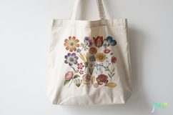 Vintage Pressed Flowers Clipart Bundle Product Image 4