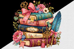 Vintage tumbler, mug wrap, clipart sublimation design Product Image 2