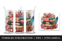 Vintage tumbler, mug wrap, clipart sublimation design Product Image 4