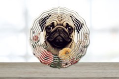 Vintage Pug Dog Wind Spinner,Decoupage Pugs Wind Spinner, Wind Spinner Love,Vintage Dogs Wind Spinner, Vintage Pug Dog Spinner, Decoupage Pugs Spinner, Vintage Dogs Spinner, Alt Wind Spinner, Sublimation Vintage Pug Dog, Sublimation Wind Spinner,