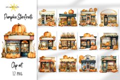 clipart,  watercolor,  classic,  clip art bundle,  retro,  storefronts,  vintage,  pumpkin,  thanksgiving,  autumn,