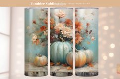 Vintage Pumpkin Tumbler Wrap  Fall Tumbler Wrap Sublimation