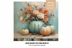 Vintage Pumpkin Tumbler Wrap  Fall Tumbler Wrap Sublimation