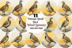 Vintage Quail Bird Wind Spinner,Decoupage Quails Wind Spinner, Wind Spinner Love,Vintage Birds Wind Spinner, Vintage Quail Bird Spinner,Decoupage Quails Spinner, Vintage Birds Spinner,Alt Wind Spinner, Sublimation Vintage Quail Bird,Sublimation Wind Spinn