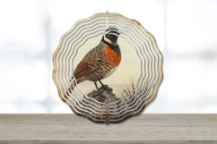 Vintage Quail Bird Wind Spinner Bundle Product Image 3