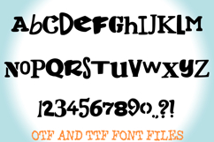 Vintage Random Letters Alphabet Ransom Note ABC Text Font Product Image 2