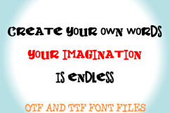 Vintage Random Letters Alphabet Ransom Note ABC Text Font Product Image 3