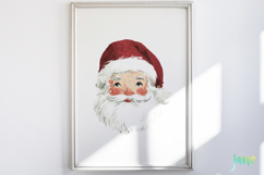 Vintage Red Christmas Clipart Bundle Product Image 9