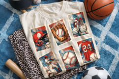 Retro Baseball PNG, Vintage Baseball PNG, Baseball Mama PNG Product Image 1