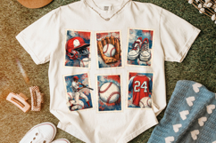 Retro Baseball PNG, Vintage Baseball PNG, Baseball Mama PNG Product Image 5